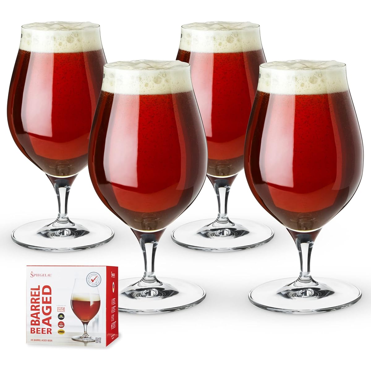 Spiegelau Craft Beer Glass Barrel Aged Beer Beer Glass 500ml 4991380 4 Pieces
