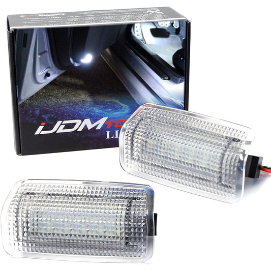 IJDMTOY Full LED Side Door Light 2 Set Lexus IS ES GS RS RX GX LX Toyota Avalon Sienavenzakum Repurius 4 Runner OEM replacement product White 75-008