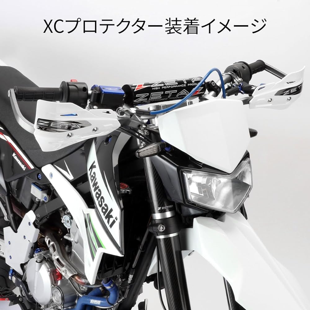 Jita (ZETA) Armor Armor Hand Guard Straight Black SX Handlebar (28.6mm) ZE72-0111