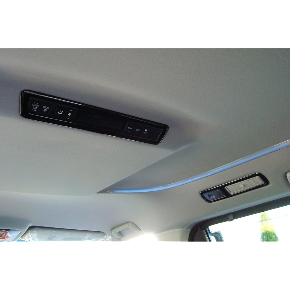 SecondStage Toyota Alphard Vellfire 30 Series Roof Duct Panel Piano Black T252BLK