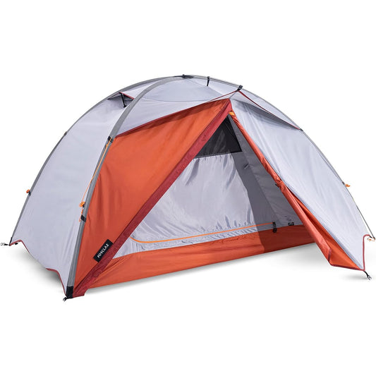 Forclaz Camping/Trekking/Mountain Climbing Tent, Water Resistant, Wind Resistant, 3 Seasons, Free Standing Dome Shape, Compact, Easy to Set Up, Easy to Carry TREK 500