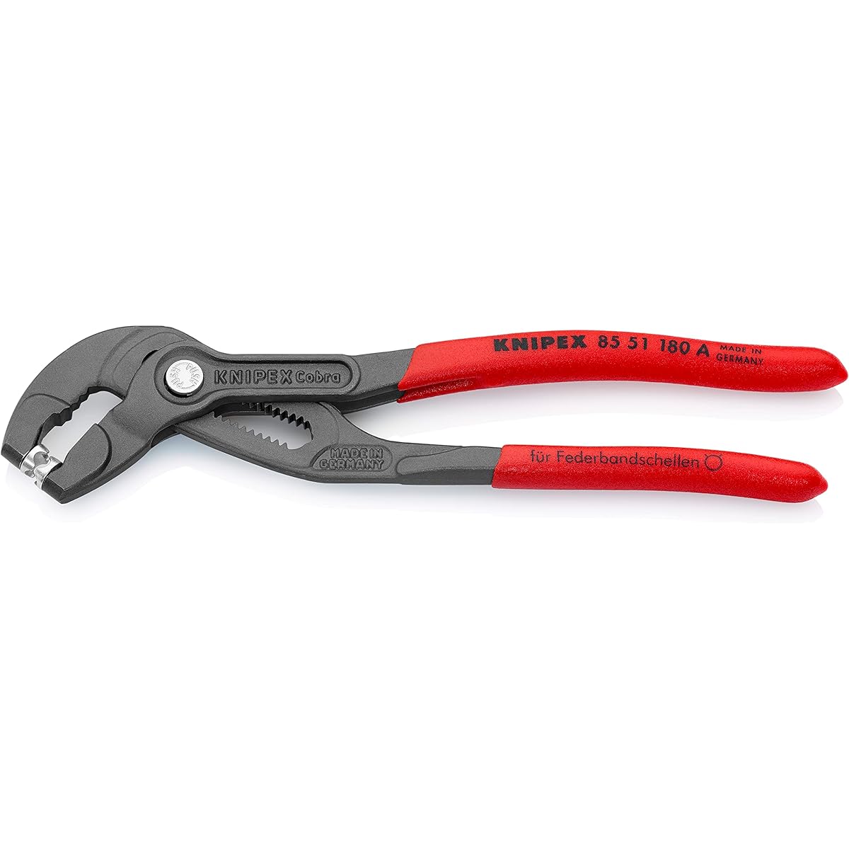 KNIPEX Spring Hose Clip Pliers 8551-180A-TJ