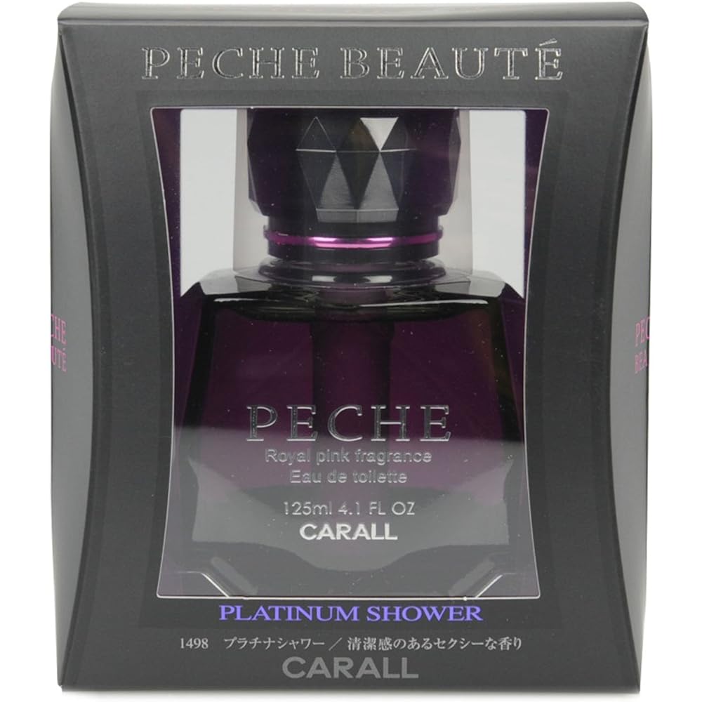 Okamoto Sangyo (CARALL) Peche Beaute Platinum Shower Car Air Freshener (Stand-up Type) 125ml 1498