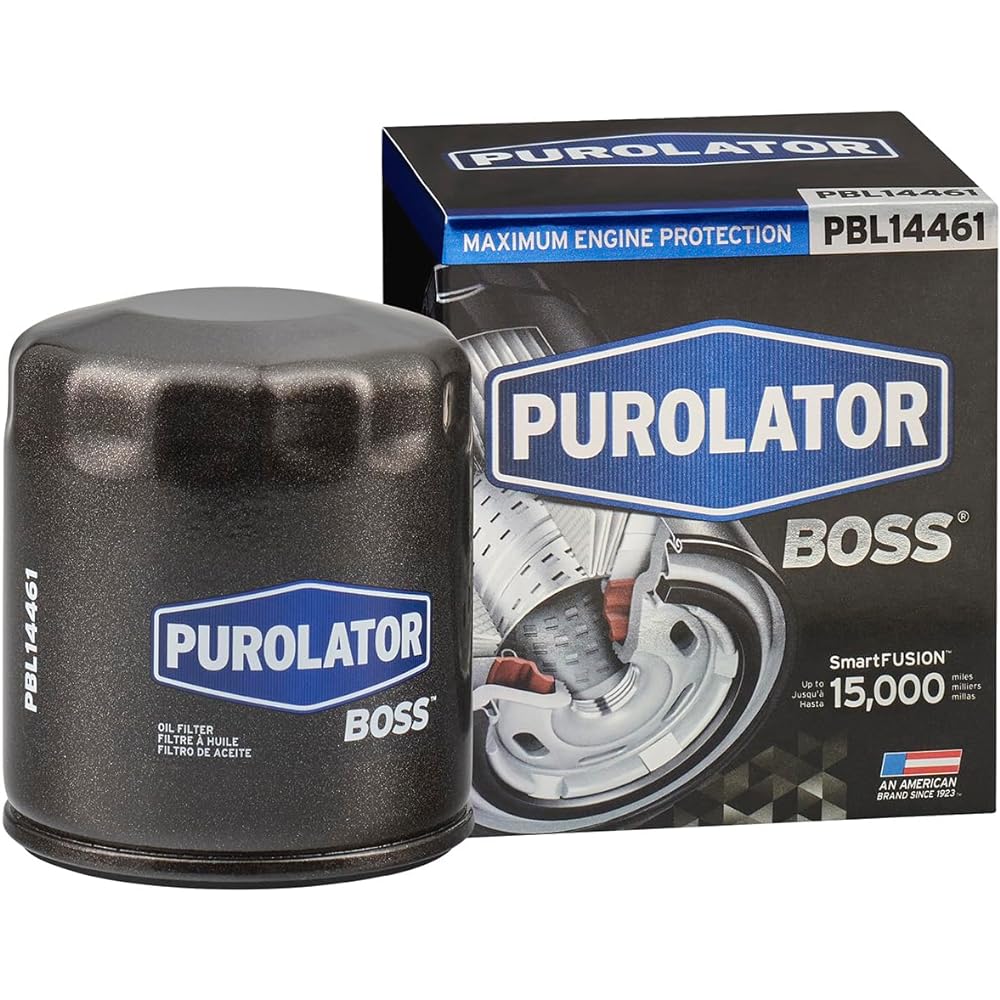 PUROLATOR BOSS Oil Filter Single Filter Black PBL14461