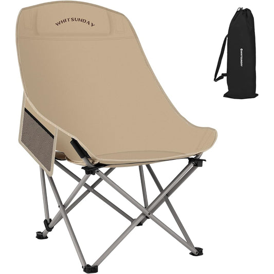 Whitsunday Camp Chair, Compact Backpacking Outdoor Chair - Khaki