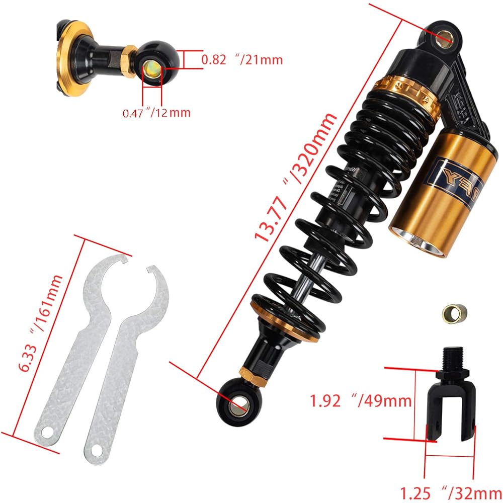 POSSBAY Autobay Air Shock Absorber Pair