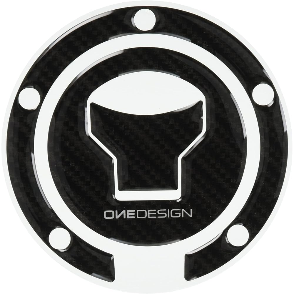 PRINT Fuel Cap Pad Carbon Pattern 5 Holes HONDA General Purpose 2014 and Later Vehicles PTGS-H2P