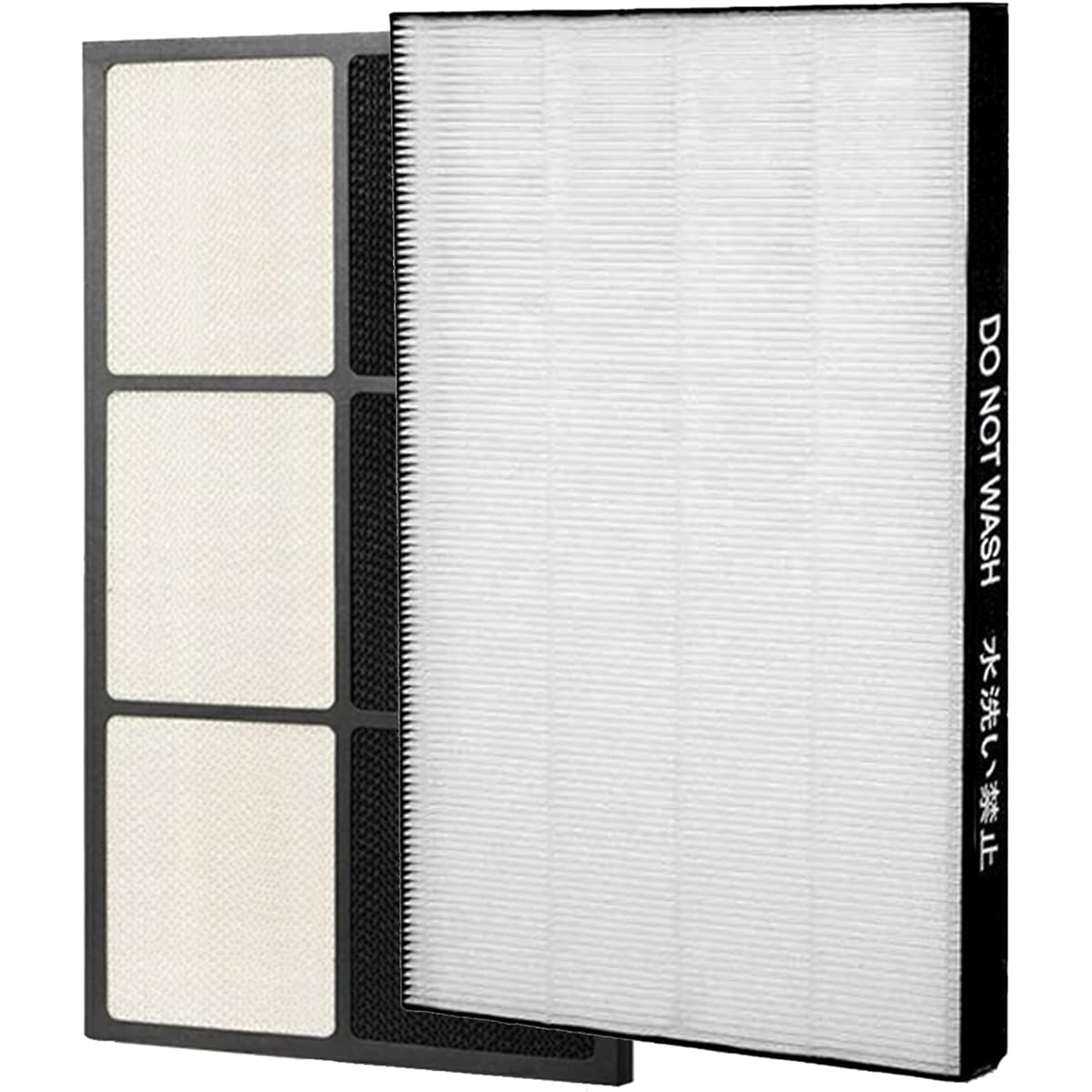 Dust collection filter for humidifying air purifier HEPA filter FZ-E100HF and deodorizing filter FZ-E100DF compatible product 1 set