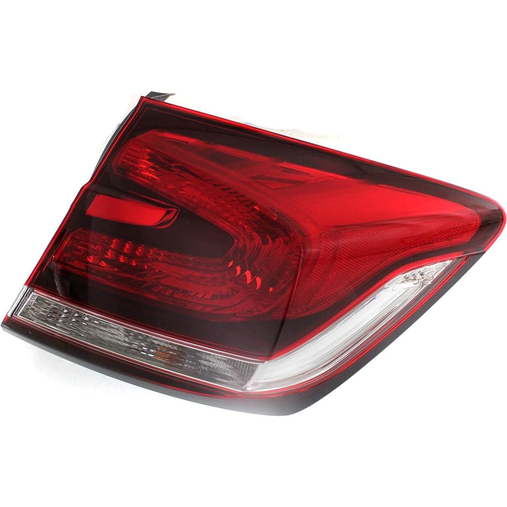 EVAN FISCHER side passenger side outer tail light assembly 2013-2015 Honda Civic Body mount with bulb
