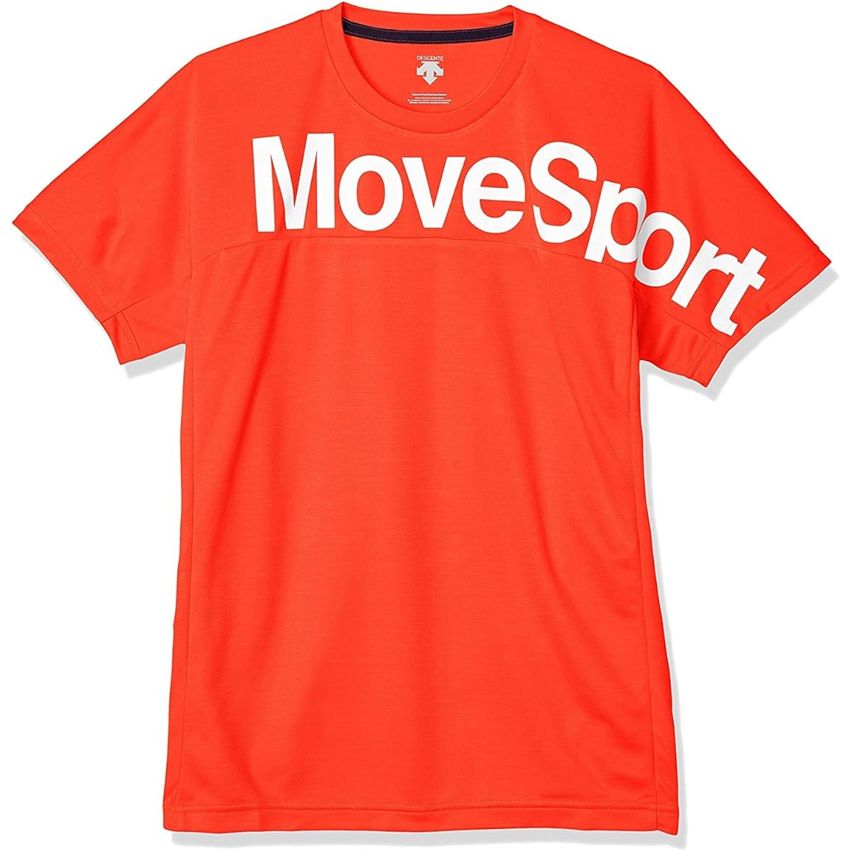 [DESCENTE] Reprint model available, short sleeve T-shirt, heather MOVE SPORTS, sweat absorption, quick drying, UV protection, cooling sensation, cooling