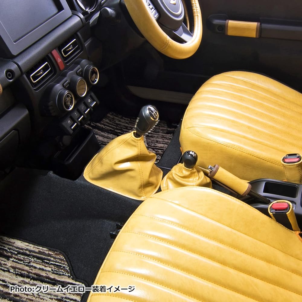 Grace JB64/JB74 Jimny/Jimny Sierra dedicated boot cover set (MT car) ANTIQE Antique Retro Classic Black GAC-JIMBCM-AQBK