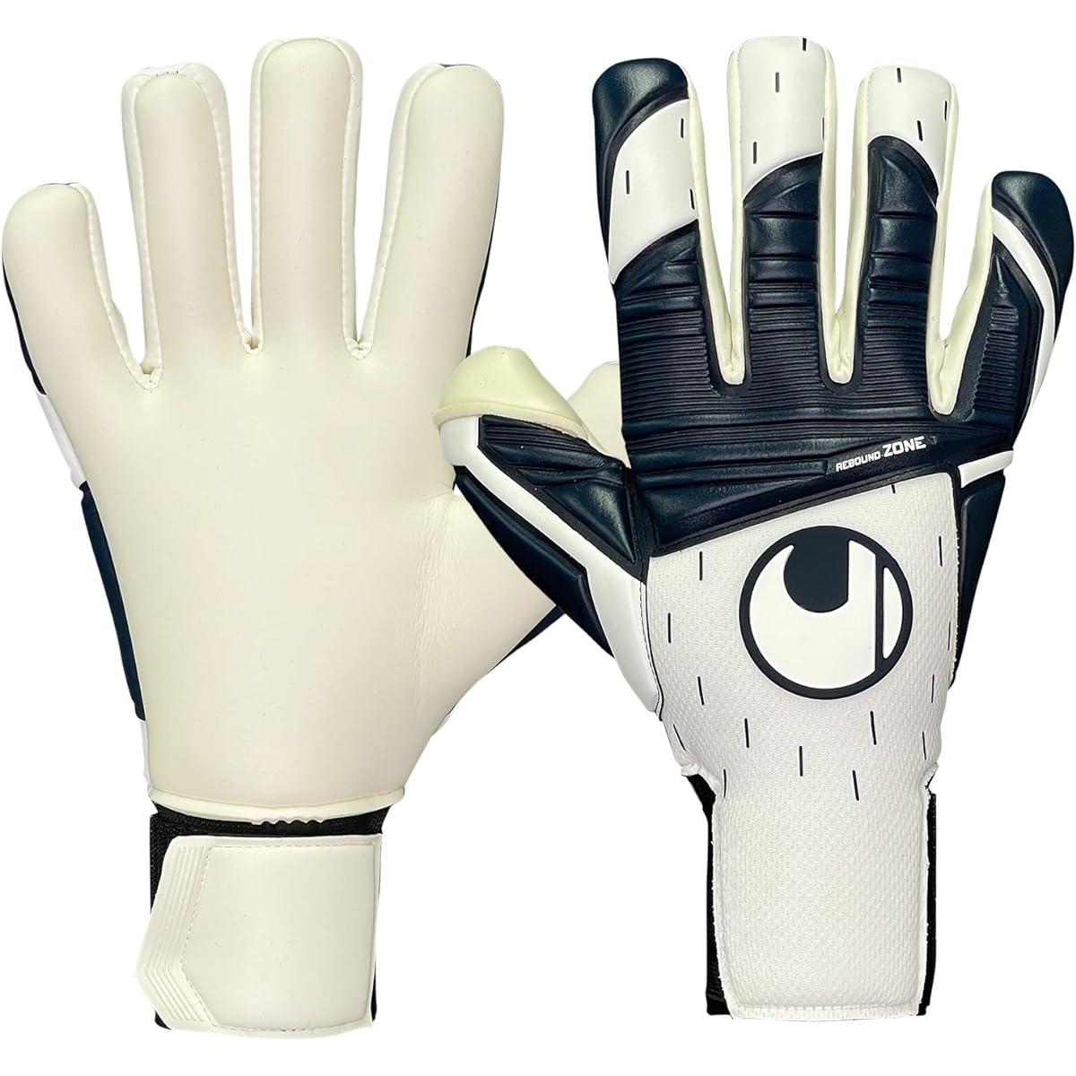 uhlsport Match Soccer GK Keeper Gloves Absolute Grip Tight Half Negative
