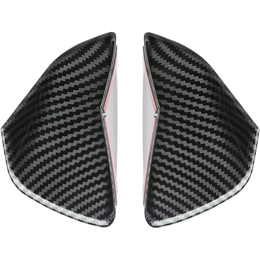 KOLEDDY Corvette C7 Carbon Fiber -style Door Door Rim Accessories