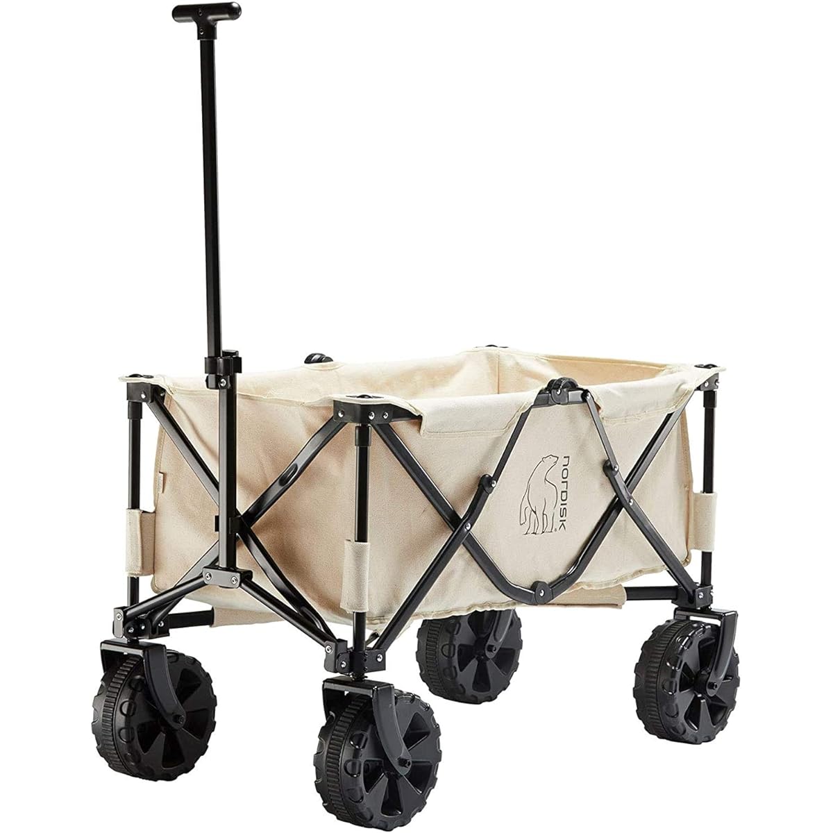 NORDISK Outdoor Wagon Foldable Cotton (Cotton Canvas Wagon) [Genuine Japanese Product] 127012