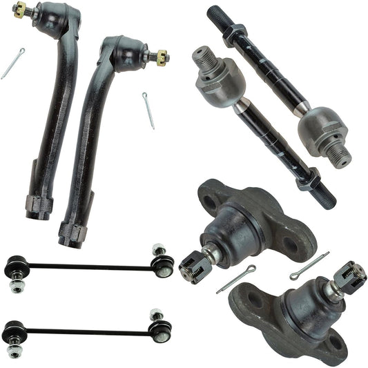 8-piece kit Front LH RH Ball Joint Thai Rod Swaver Link 2006-2010 KIA Optima / 2007-2012 For Rondo