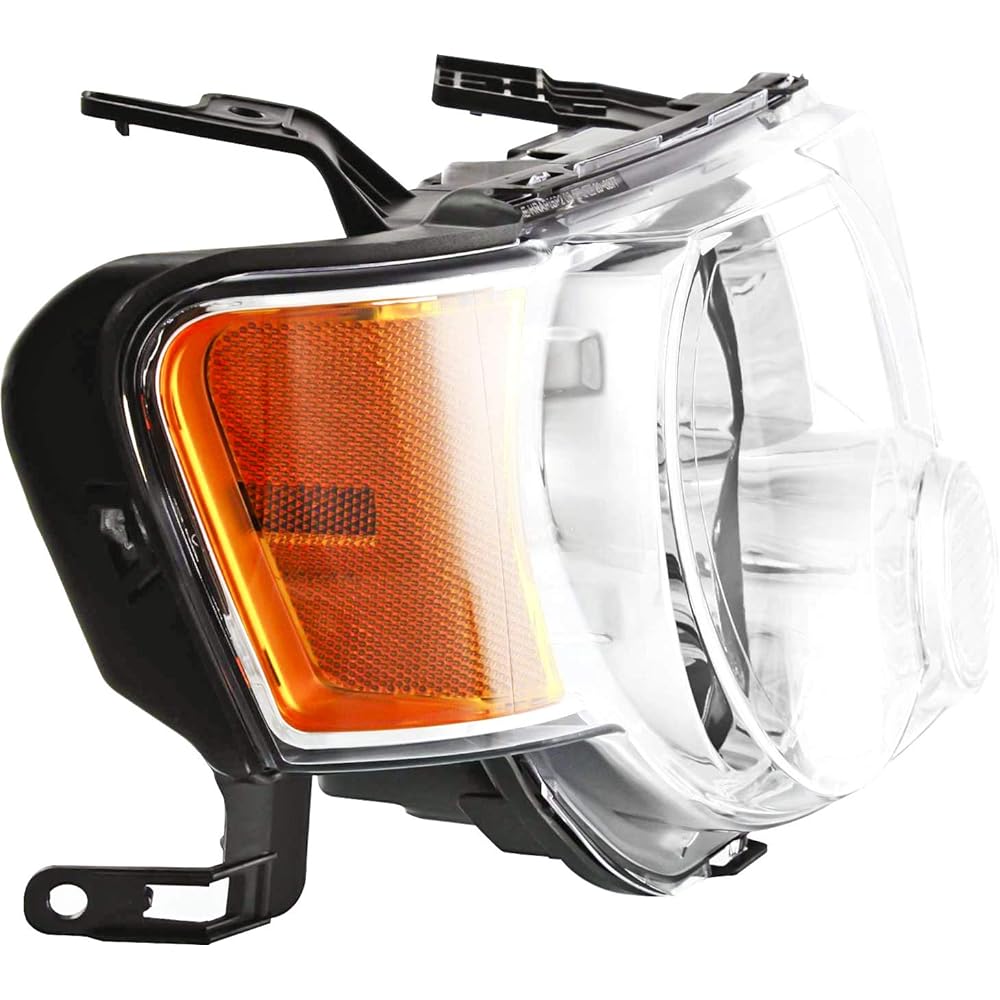 Headlight assembly 2008-2012 FORD ESCAPE Halogen passenger seat side