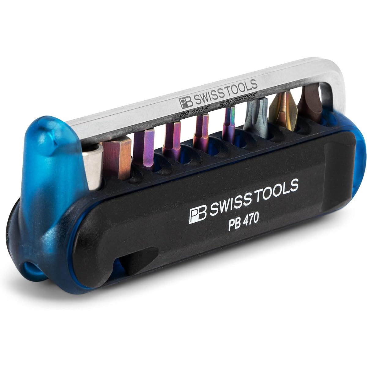 PB SWISS TOOLS PB Swiss Tools 470BLUECBB Bike Tool Set (Set of 9) Blue (BOX) 470BLUECBB