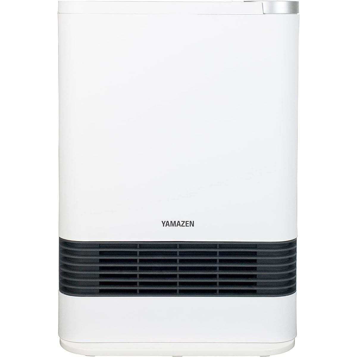 [Yamazen] Ceramic Fan Heater, Ceramic Heater, 1200W, Small, Quick Heating, 2-Stage Output Switch, Fall Off Switch, Feet, Toilet, Dressing Room, White HF-L121(W)