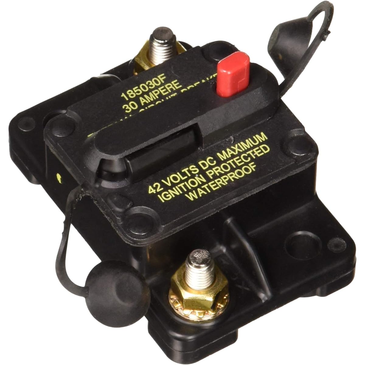 Bussmann CB185-30 Waterproof high Amp flash mount type III (3) Circuit breaker (30 amp) 1 pack