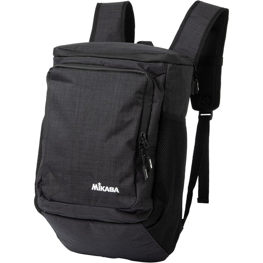 MIKASA Ball Bag, 1 Piece, Backpack Type, Black AC-BGR20-BK