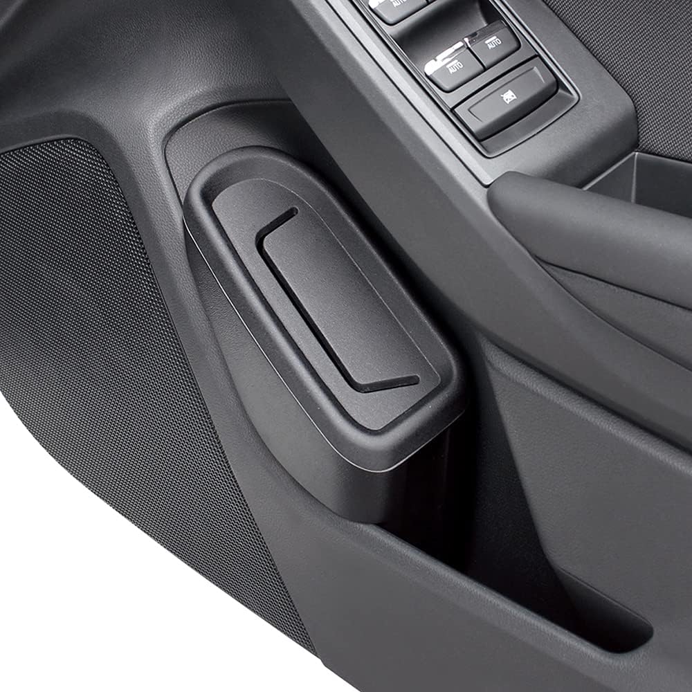 Tsuchiya Yak car model specific product Subaru VN series Levorg exclusive side box trash can for driver's seat black SY-SB10