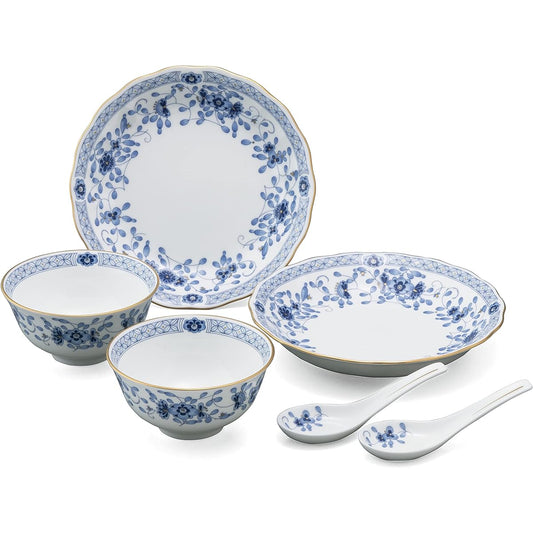 NARUMI tableware set Milano Chinese set for 2 people made in Japan 9682-23376