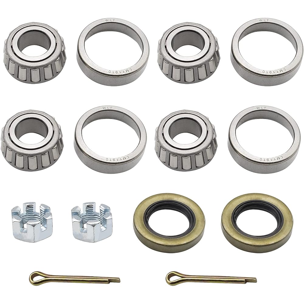 Front Wheel Bearing Habrevilled Kit Club Car DS Carryall 1013135 1011393-2 Set
