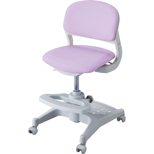 KOIZUMI Study Chair Purple Size: W456 x D525~550 x H765~875mm SH435~545mm (External Size) Hybrid Chair Purple Color CDC-873PR