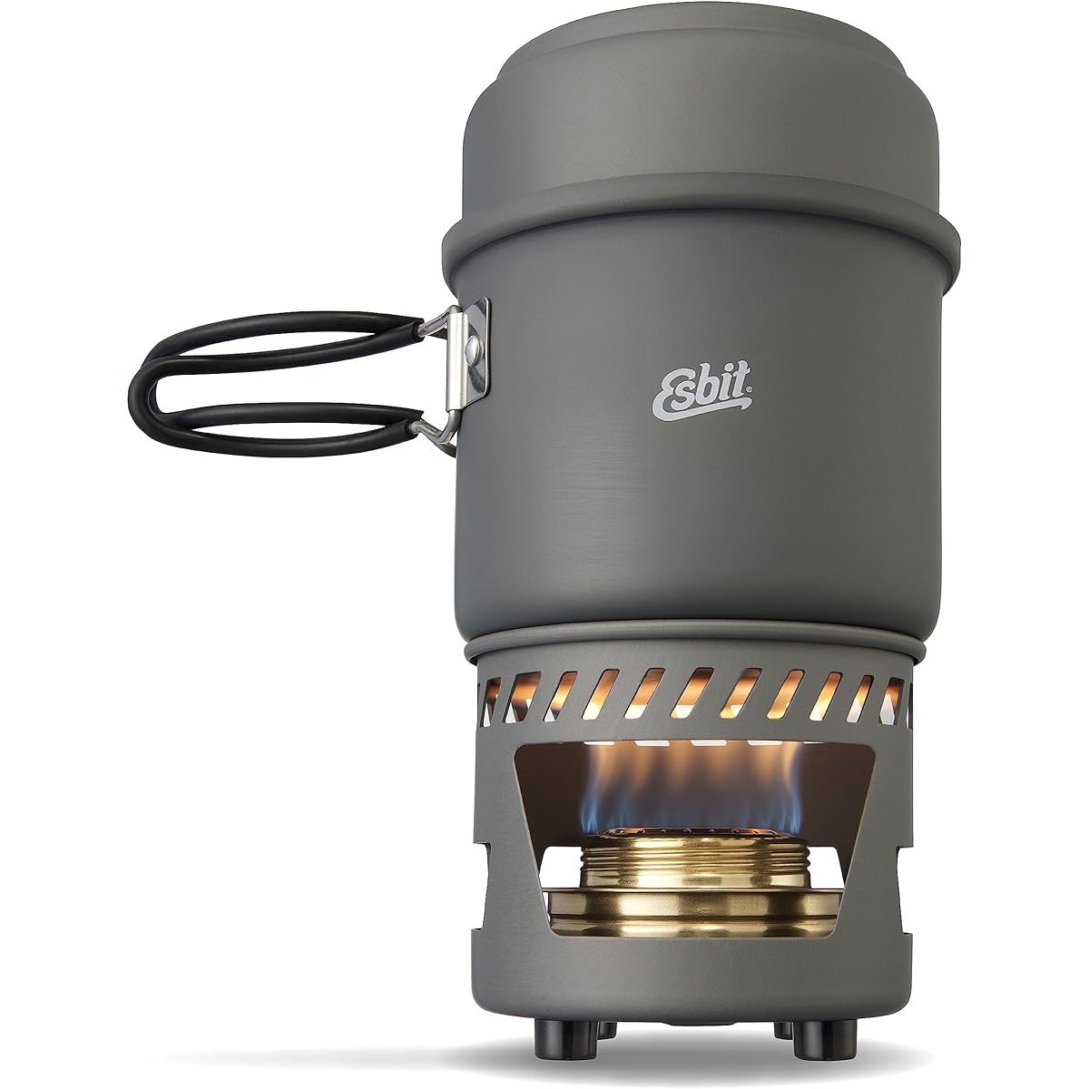 Esbit Cook Set with Alcohol Burner 985ml ESCS985HA0