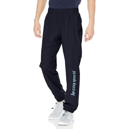 [Le Coq Sportif] Wind Long Pants, Running, Jogging, Gym, Sweat Absorbent, Quick Drying, Stretch, Cool to the Touch