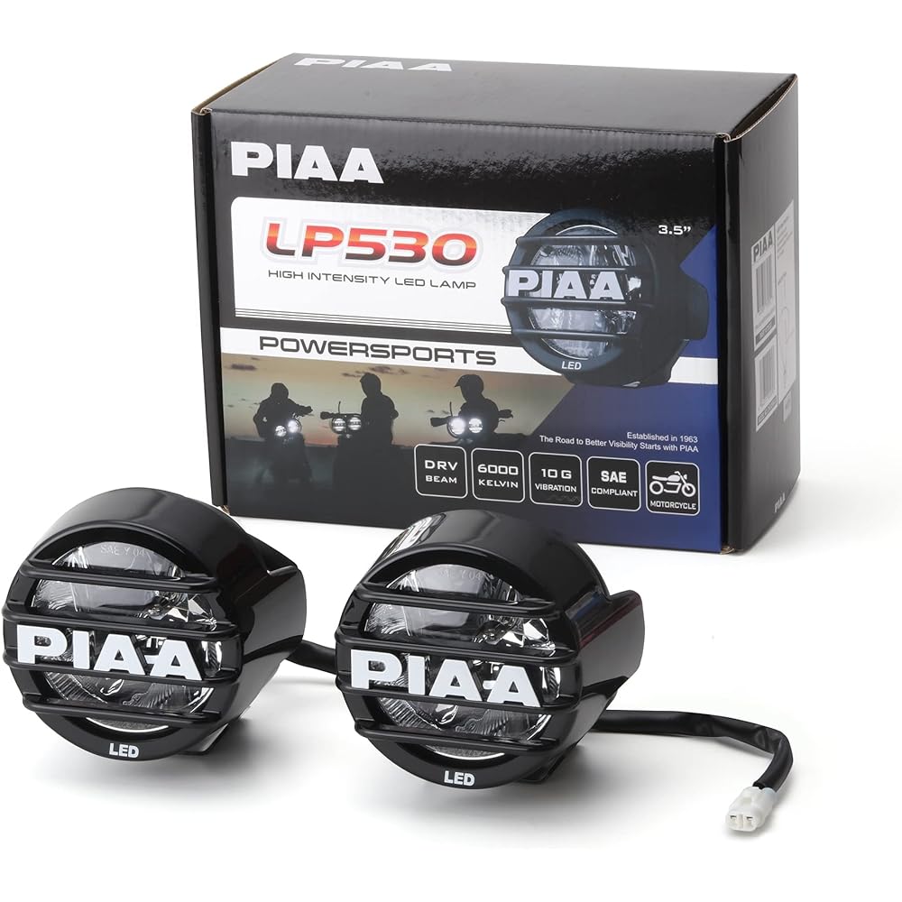 PIAA PIAA Retrofit Lamp LED 6000K [LP530 Series] 12V/9.4W Waterproof Switch Driving 25° Earthquake Resistant 10G SAE Compatible 2 Pieces DK535BGA
