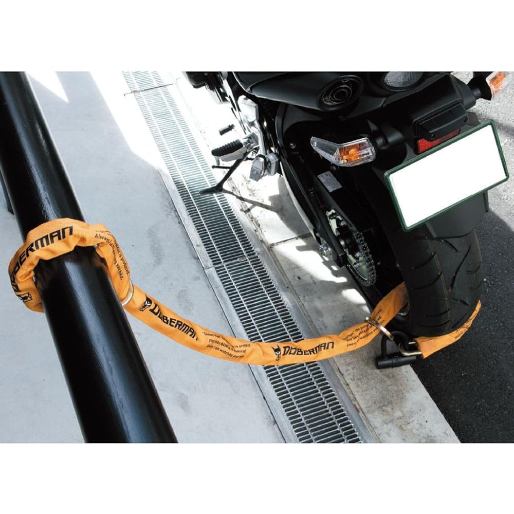 DOBERMAN Bike Chain Lock Long (U-Lock with Assist Ring) DBL-004