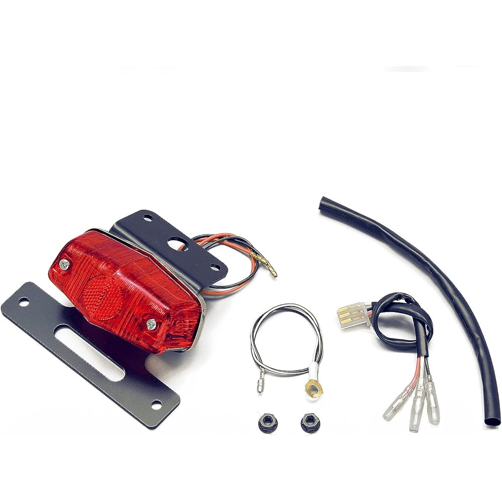 Daytona Motorcycle Lucas Tail Lamp Glass Tracker Big Boy (01-07) Bolt-on Tail Lamp Kit 41260