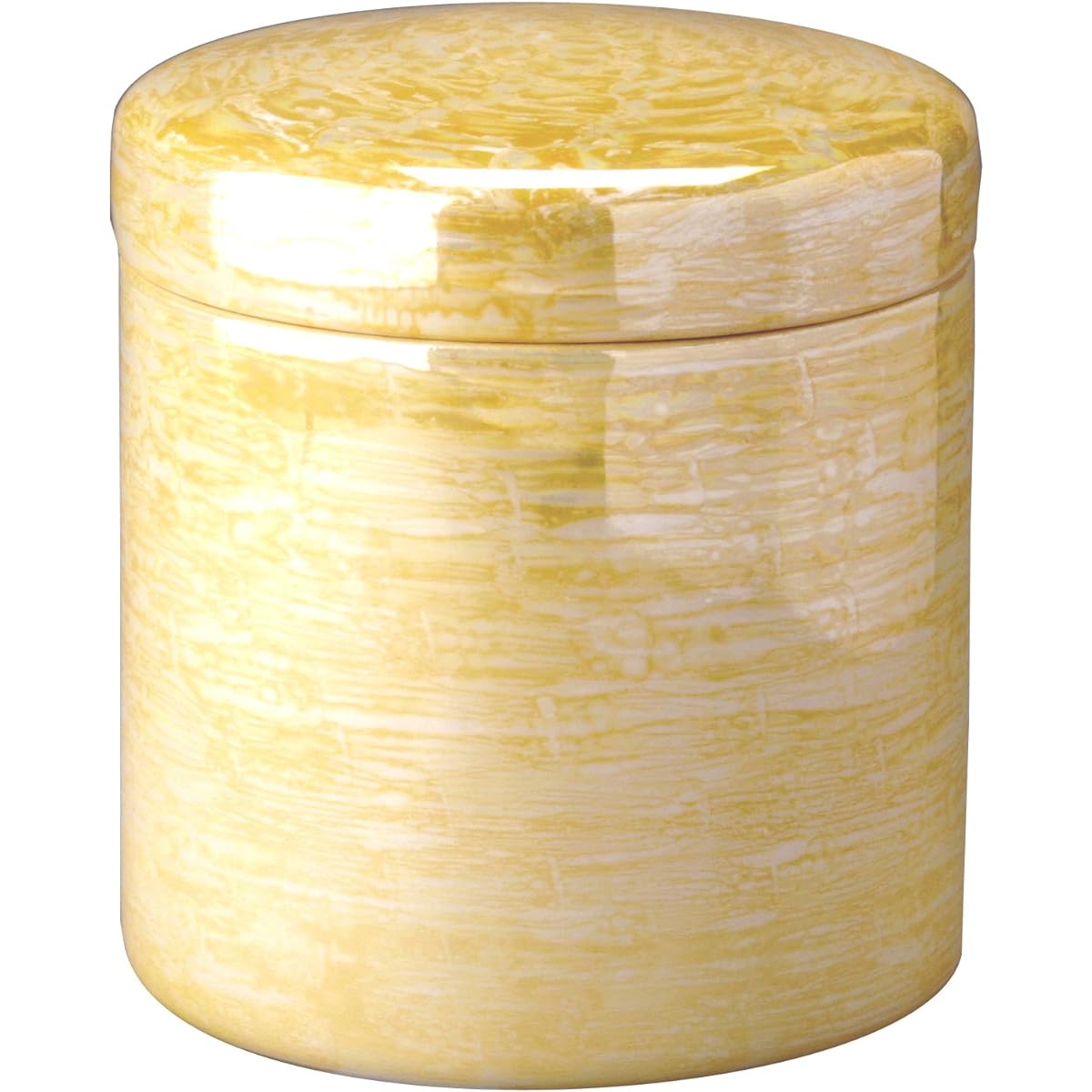Yellow / Sparkling Urn (Urn) / 6 cm / Direct funeral, Family funeral, Sharing of ashes, Hand-held memorial service, Interment, For pets, Possible