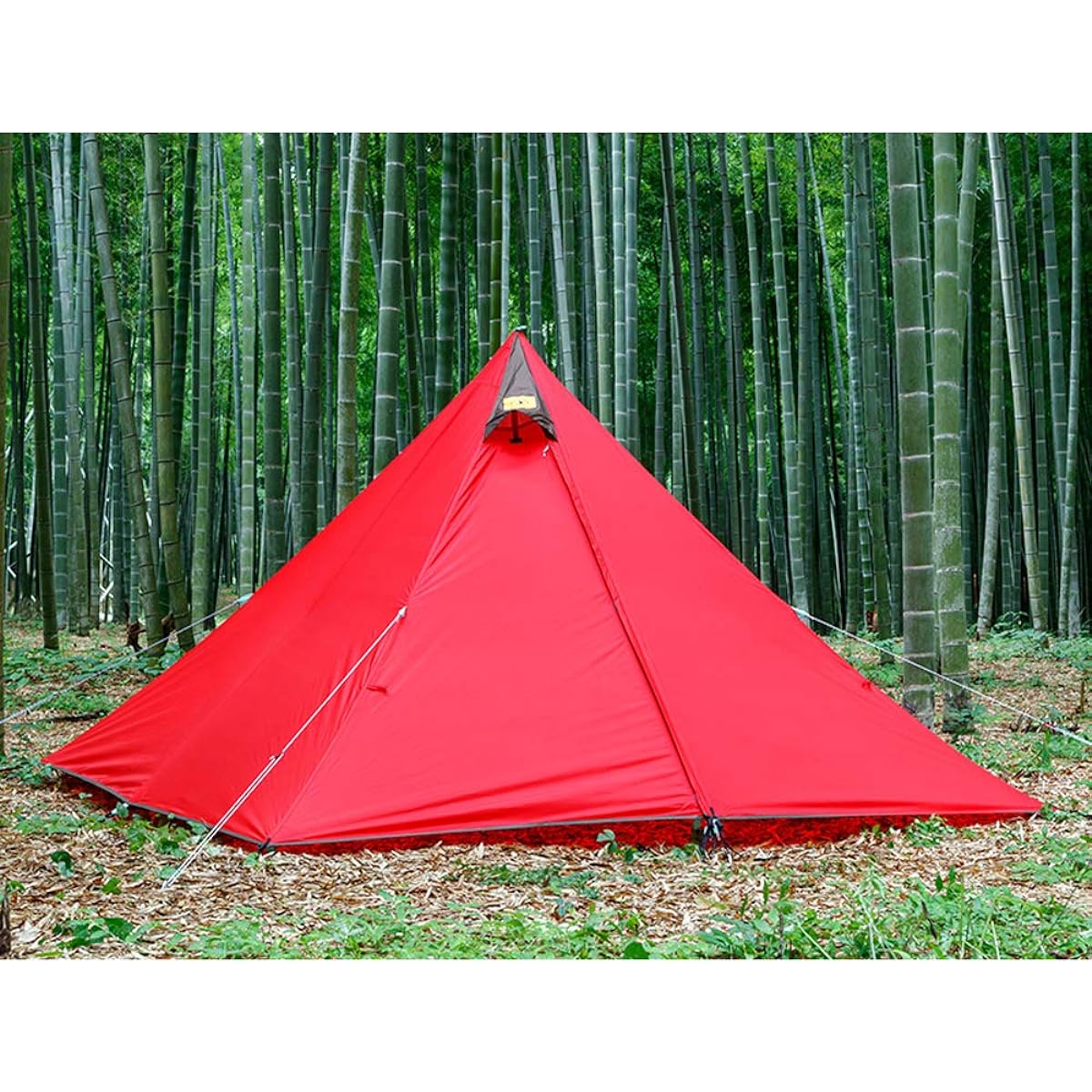 Tenmaku Design x Campanda Panda Red Camping & Hiking