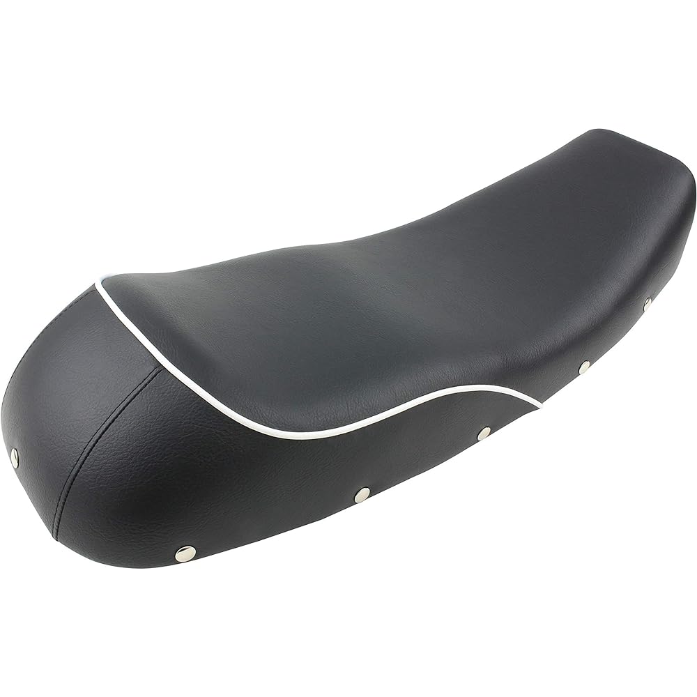 POSH GLOSS Cafe Five Seat (for tank cover) SR400/500 (-2008) Red Piping 901113-20