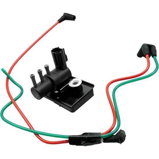 Turbo Mission Fresh Harness Connection Line and Waste Gate Boost Solenoid Ford F250 F350 F550 Super Duty 1999-2003 7.3L Diesel Power Stroke Engine for Diesel Power Stroke Engine F81Z9E498DA F81Z673AA Exchange