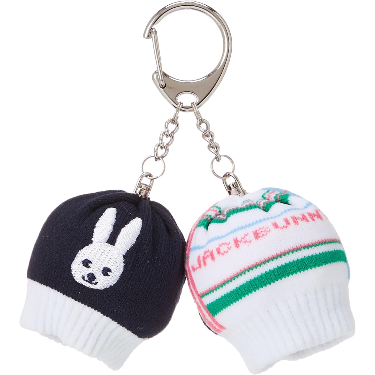 [Jack Bunny] Ball case (knit type/carabiner hook specification) / Golf / 262-3184426