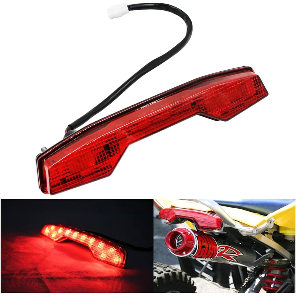 LAFORMO LED Brake Light Tail Light Rear Compatible with 2006-2009 Suzuki LTR450 LTR-450 LT-R450 Quadracer