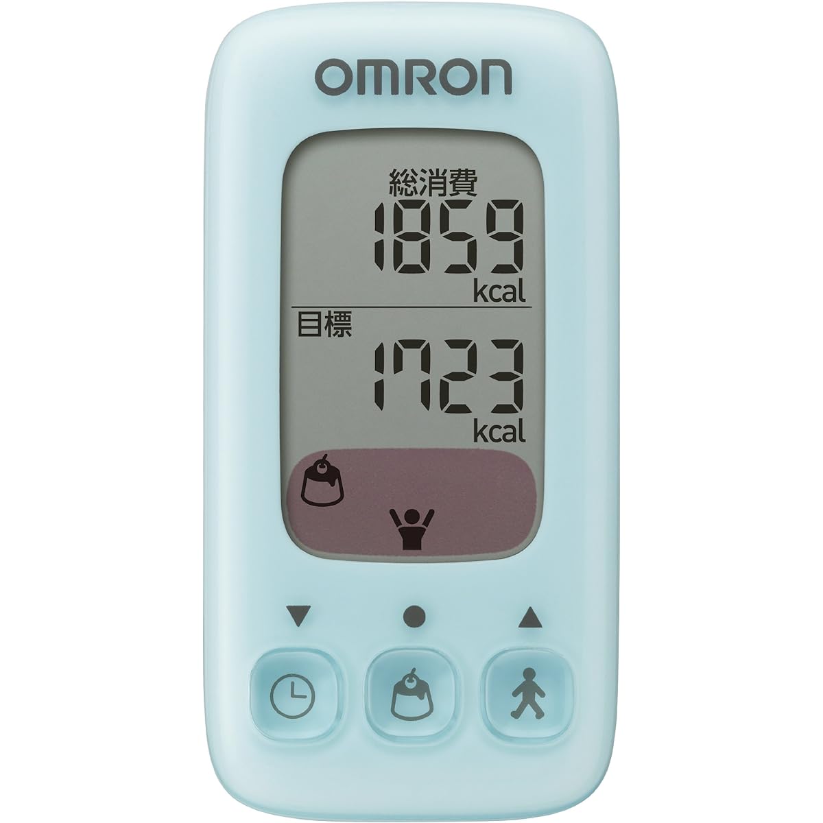 OMRON Activity Meter Calorie Scan Mint HJA-310-B