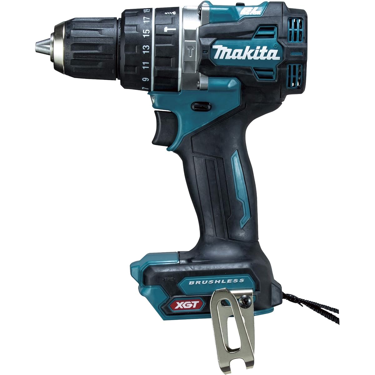 Makita Rechargeable Vibration Driver Drill 40Vmax Battery/Charger/Case Sold Separately HP002GZ Blue