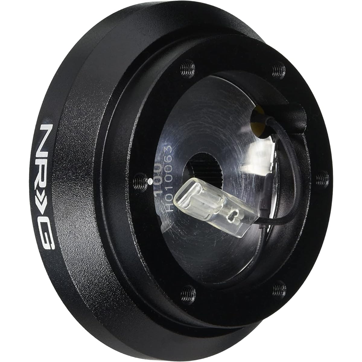 NRG Innovations NRG-SRK-100H Racing Style, Steering Wheel Quick Release Short Hub Adapter, 6 x 70mm Bolt Pattern, Black Body