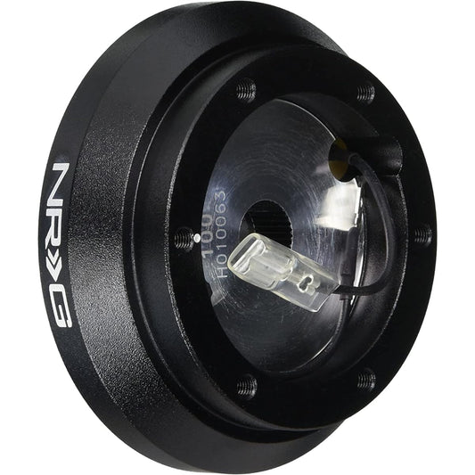 NRG Innovations NRG-SRK-100H Racing Style, Steering Wheel Quick Release Short Hub Adapter, 6 x 70mm Bolt Pattern, Black Body