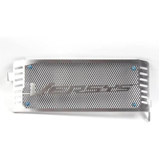 Arashi Radiator Protector Cover Guard Radiator Grill Compatible Vehicles Kawasaki KLE VERSYS650 2014 Motorcycle Accessories Rustless Steel Silver 1 Piece