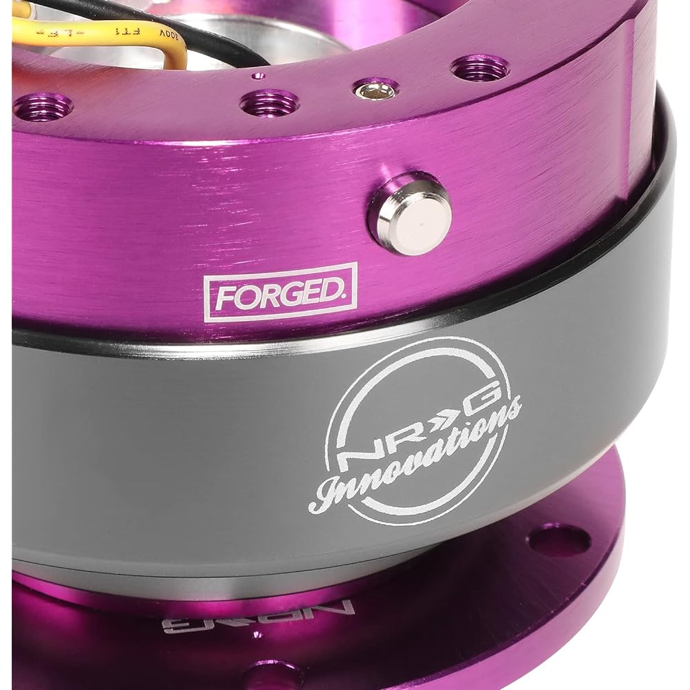 NRG Steering Wheel Quick Release Kit -2nd Generation -Purple Titan Ring SRK -200PP