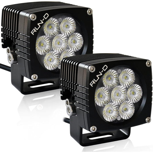 RUN-D 35W LED driving light 3 inch flood off-road work light 1 pair