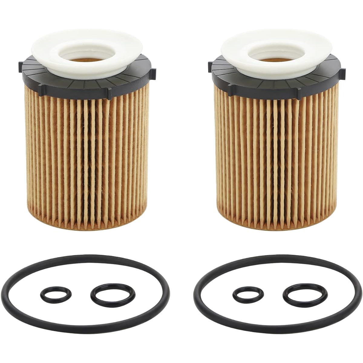 Two oil filters 2012-2023 C300 CLA250 E300 GLA200 GLC300 METRIS SLC300 SPRINTER 1500 2500 HG00D