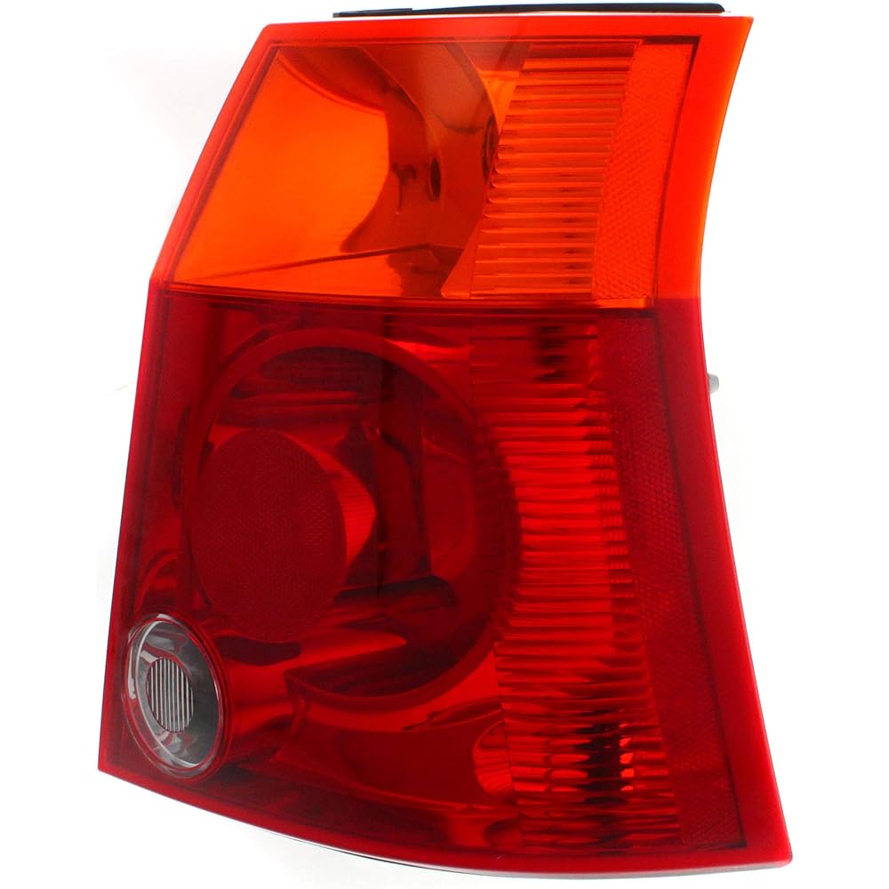 EVAN-FISCHER tail light lens and housing passenger seat side 2004-2008 CHRYSLER PACIFICA RED AMBER Lens