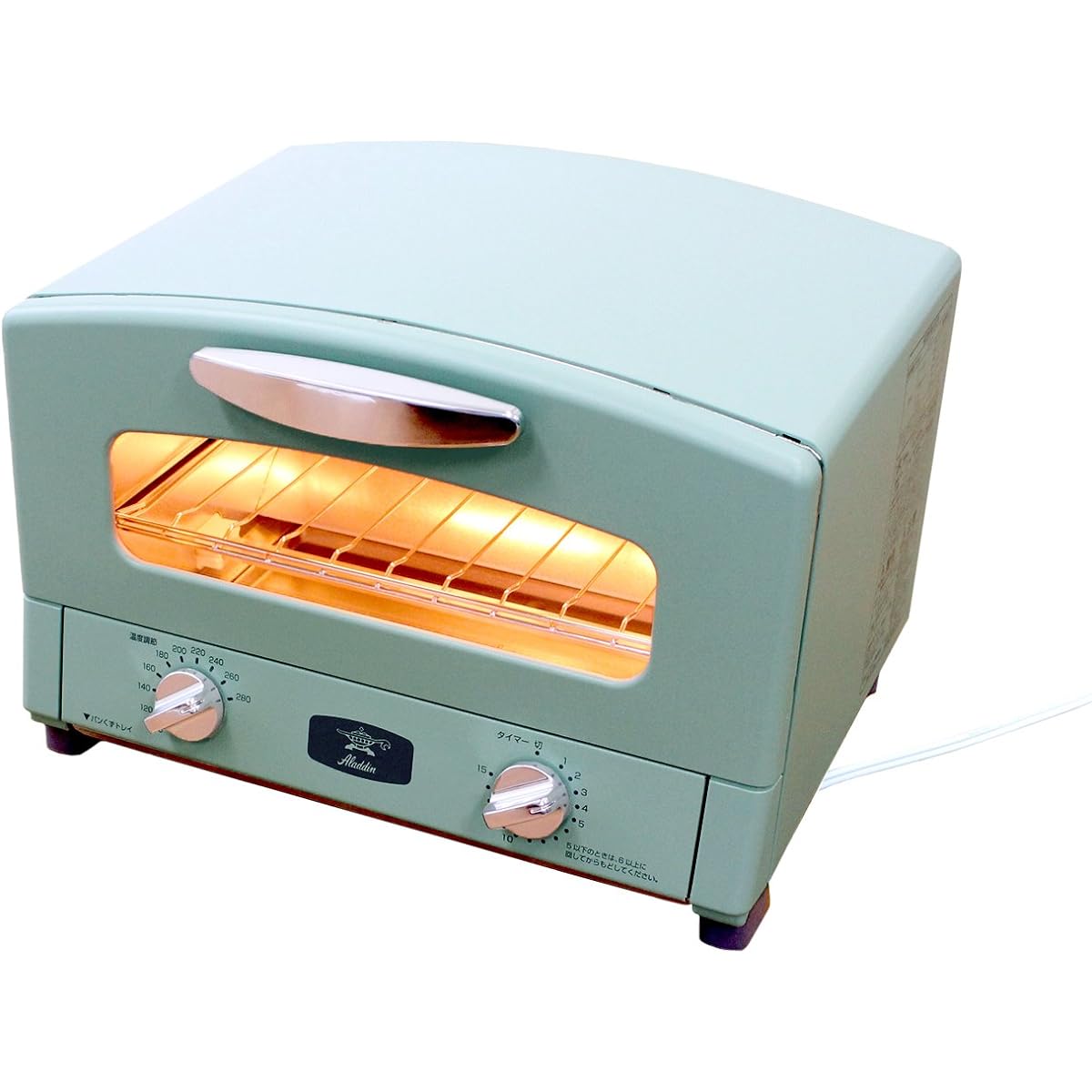 Aladdin Toaster 2 Pieces Far Red Graphite Green (B806-S1)