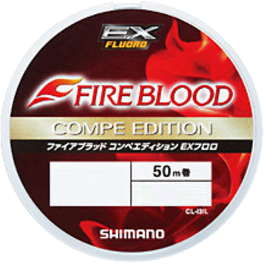 SHIMANO Harris Fireblood Competition Edition EX Fluorocarbon CL-I31L Pure Clear